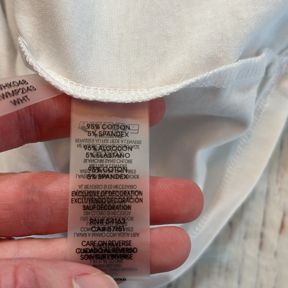 Karl Lagerfeld Paris Heart Patch Embellished Logo Tee sz S - Picture 10 of 12